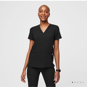 black figs scrub top